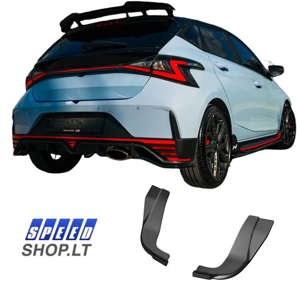 Hyundai I20 N galinio bamperio spliteriai spoileris